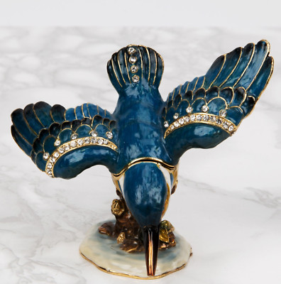 Juliana Schmuckkästchen Eisvogel Tauchen