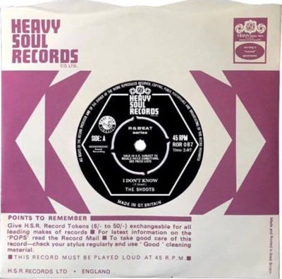 SHOOTS - I don't know (Heavy Soul) 7'