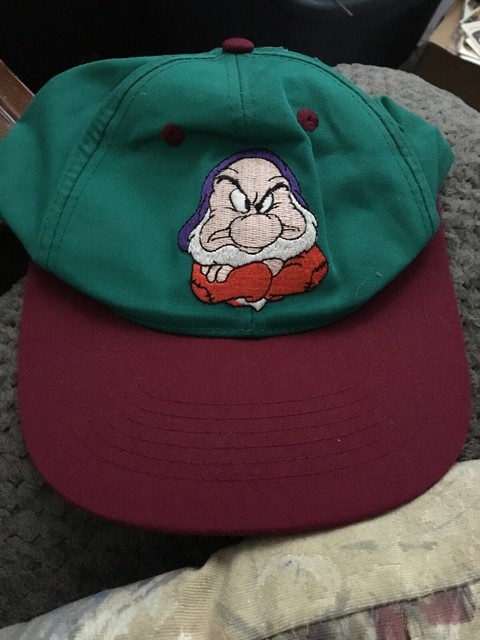 disney grumpy baseball cap