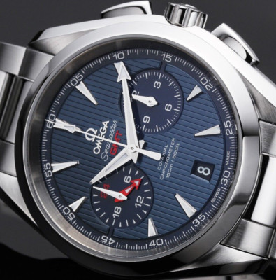 OMEGA Seamaster Aqua Terra Chronograph GMT Co-Axial 231.10.43.52.03.001 NEW