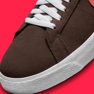 Men’s Nike Zoom Blazer Mid SB Brown Adobe Size 11.5,13 FD0731-200] Mens Nike ZOOM BLAZER MID SB  main image 4