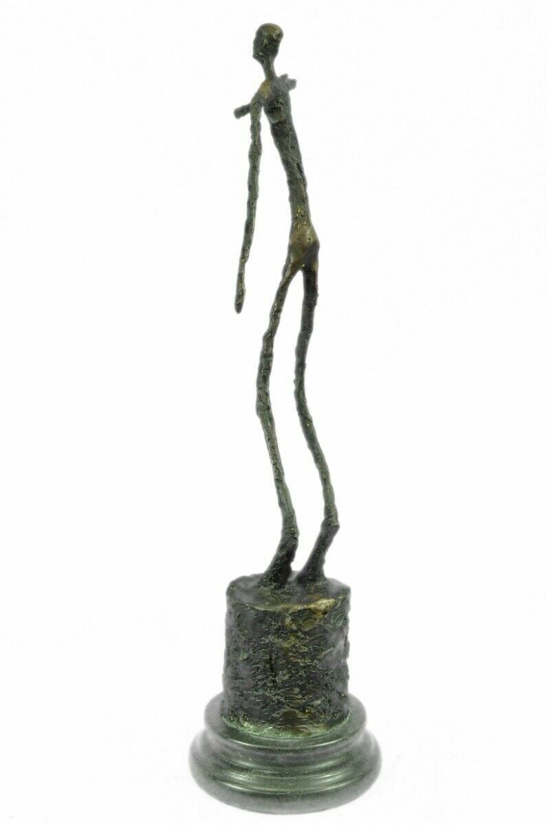 COLLECTIBLE BRONZE SCULPTURE STATUE Hot Cast Gia Abstract Modern Art Man Bronze