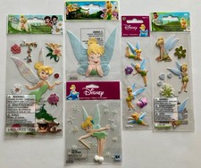 Jolee's Disney Sticker TINKERBELL Theme Lot, 5 packages NEW 