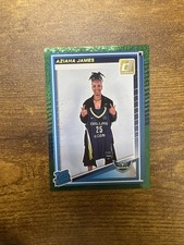 Aziaha James Rookie Card 2025 Donruss WNBA Green Laser