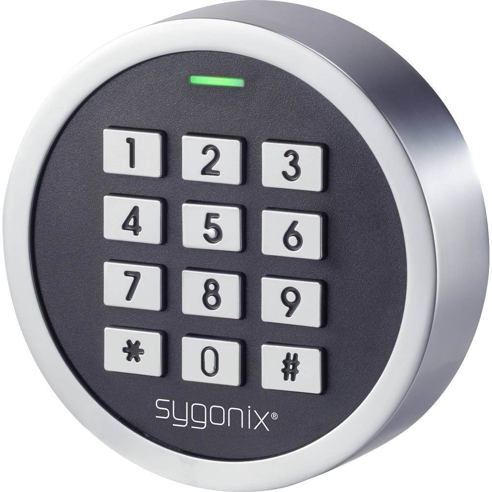 Serrure à code Sygonix SY-4599778 en saillie 18V DC IP66 gris anthracite