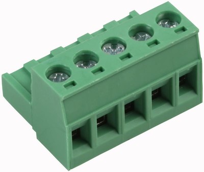 IMO PRECISION CONTROLS - Terminal Block, Plug, 5.08mm, Right Angle, 5 Way