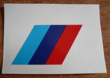 EMBLEM BADGE REAR STICKER DECAL ADHESIVE AUFKLEBER FOR BMW M3 M5