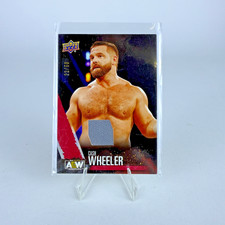 2021 Upper Deck AEW All Elite Wrestling Red Relic 22/50 Cash Wheeler #31