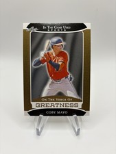 2024 Leaf In The Game Used On The Verge of Greatness Gold Coby Mayo #VG-9 RC