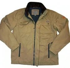 Rugged Elements Men's Trek Jacket L NWT TAN