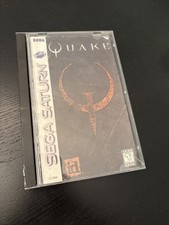 Quake (Sega Saturn, 1997) Disc & Manual Tested NTSC FPS