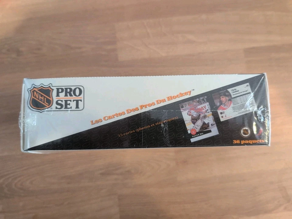 Juego profesional de hockey 1991 edición francesa caja sellada Foto 2 de 3