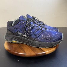 Merrell Men Size 10 Moab Flight Night Sky Trail Running Shoes