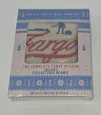 Fargo: Season 1 (Blu-ray, NEW) Box Set with Collectible Beanie / Toque