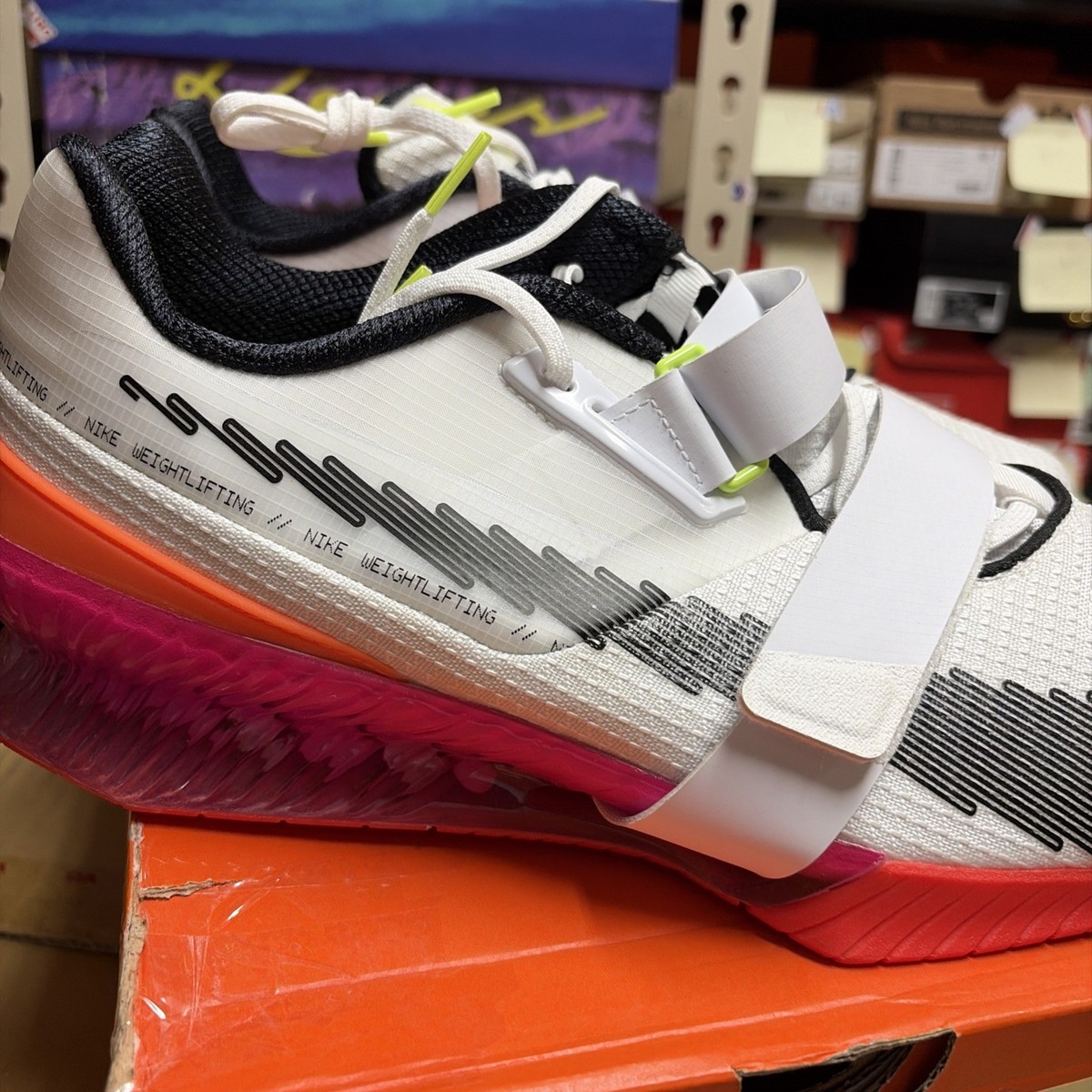 Nike Romaleos 4 SE DJ4487-121 Sz 14 Rawdacious Olympic