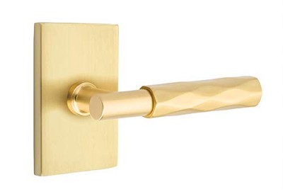 Emtek Select Passage, Rectangular Rosette, T-Bar Stem, Tribeca Handle US4 RH