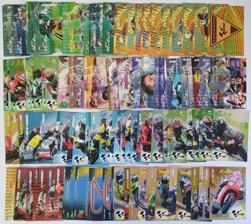 MotoGP 2003 Panini Lot 138 Different Cards Rossi Biaggi Checa Gibernau