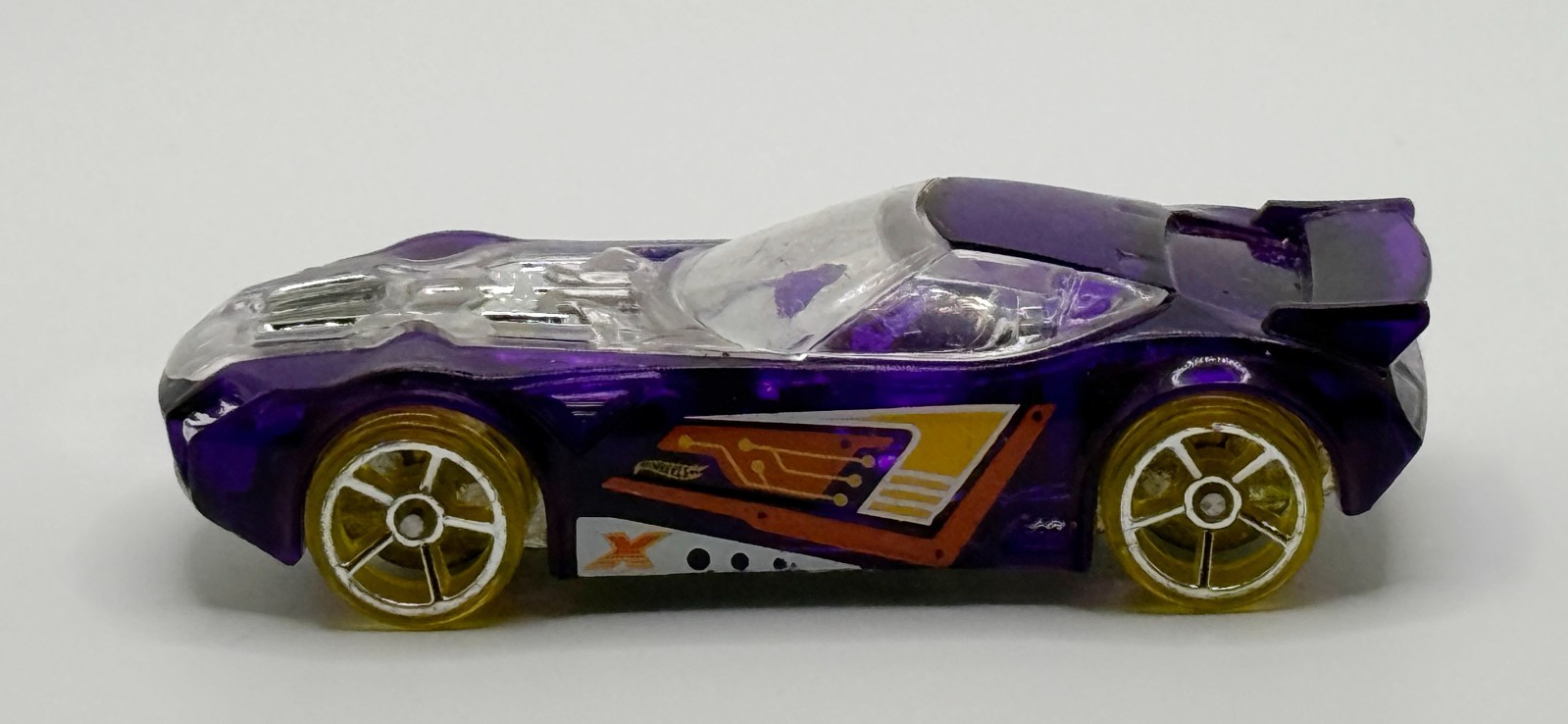 Nerve Hammer Hot Wheels 2011 Thrill Racers Highway #191 Purple 1:64 Loose