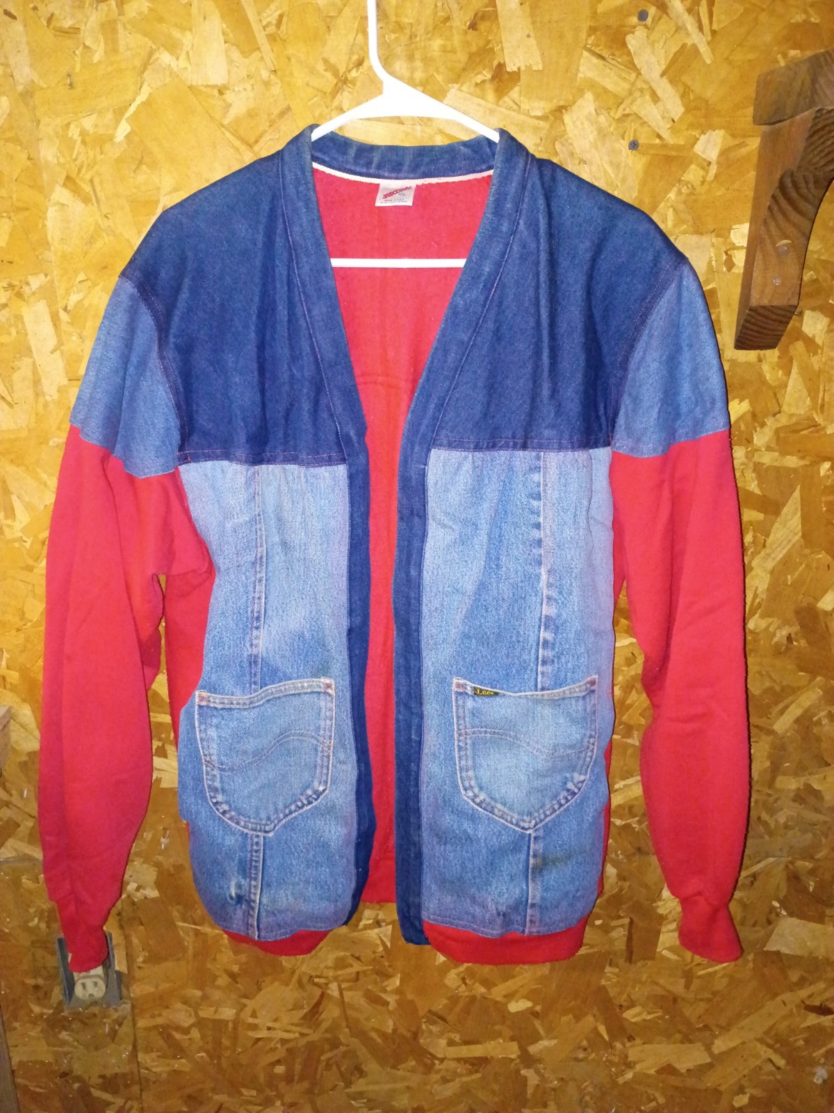 Vintage Jerzees Jean Patchwork Jacket Size XL - image 1