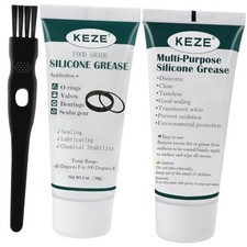 Food Grade Silicone Grease Pool Lube Tube O Rings Lubricant for 2 Pack 1oz 