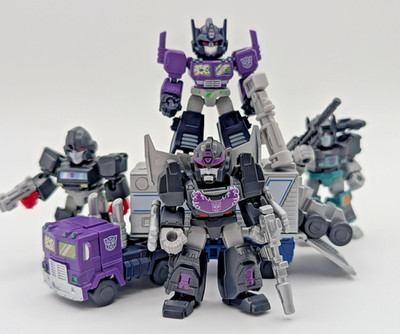 COMBO PACK Blokees Defender SG Optimus Vehicle, Trailer, Sideswipe, Ironhide, RP