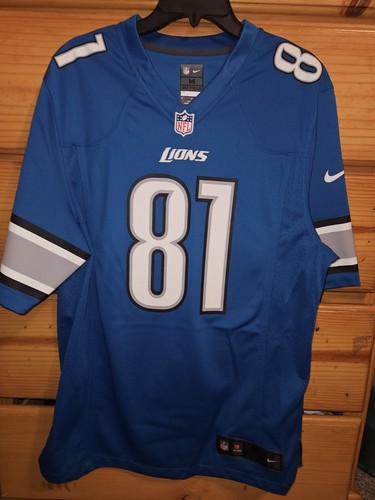 Nike On Field Calvin Johnson Megatron #81 Detroit Lions Jersey MEDIUM