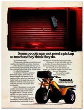 1983 Yamaha Yamahauler 3 Wheeler Original Print Ad (8in x 11in) Advertisement