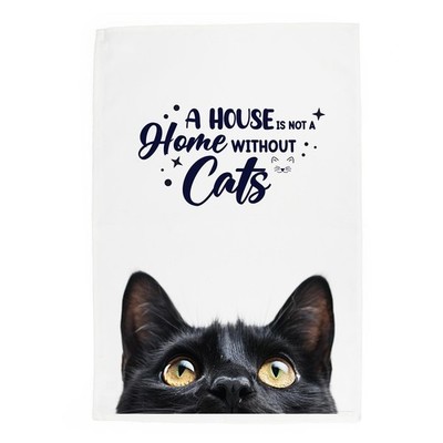 Neuheit Katze Geschirrtuch - schwarze Katze Küche Geschenke Geschirrtuch/Trockentuch