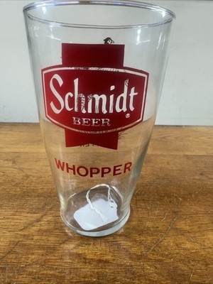 Schmidt Whopper Beer Glass 32 oz Ring Necked Pheasant