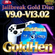 GoldHEN PS4 Jailbreak Disc V9.0 12.52 Collect...