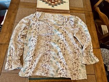 Women s floral long sleeve blouse