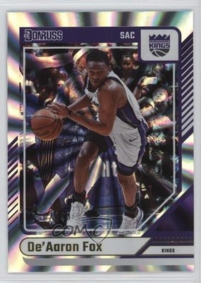 2024-25 Panini Donruss Holo Laser 56/149 De'Aaron Fox #26 e3p