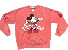 Disneyland Mickey Mouse Red Women s size medium Sweatshirt Disney Parks Adult