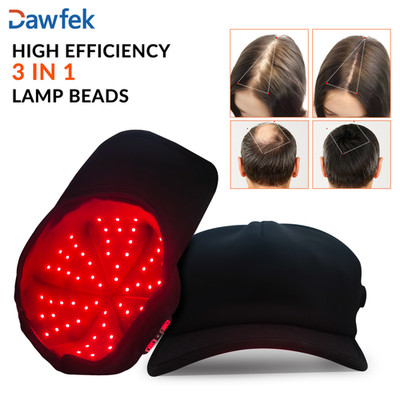 Red light & Near Infrared Therapy Cap for Hair Growth 660nm 850nm LED Hat Helmet