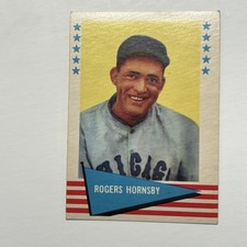 Rogers Hornsby Cards, Rookie Card and Autographed Memorabilia Guide 11