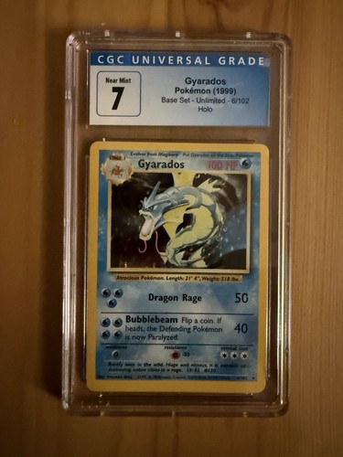 Gyarados graded CGC 7 for sale on eBay