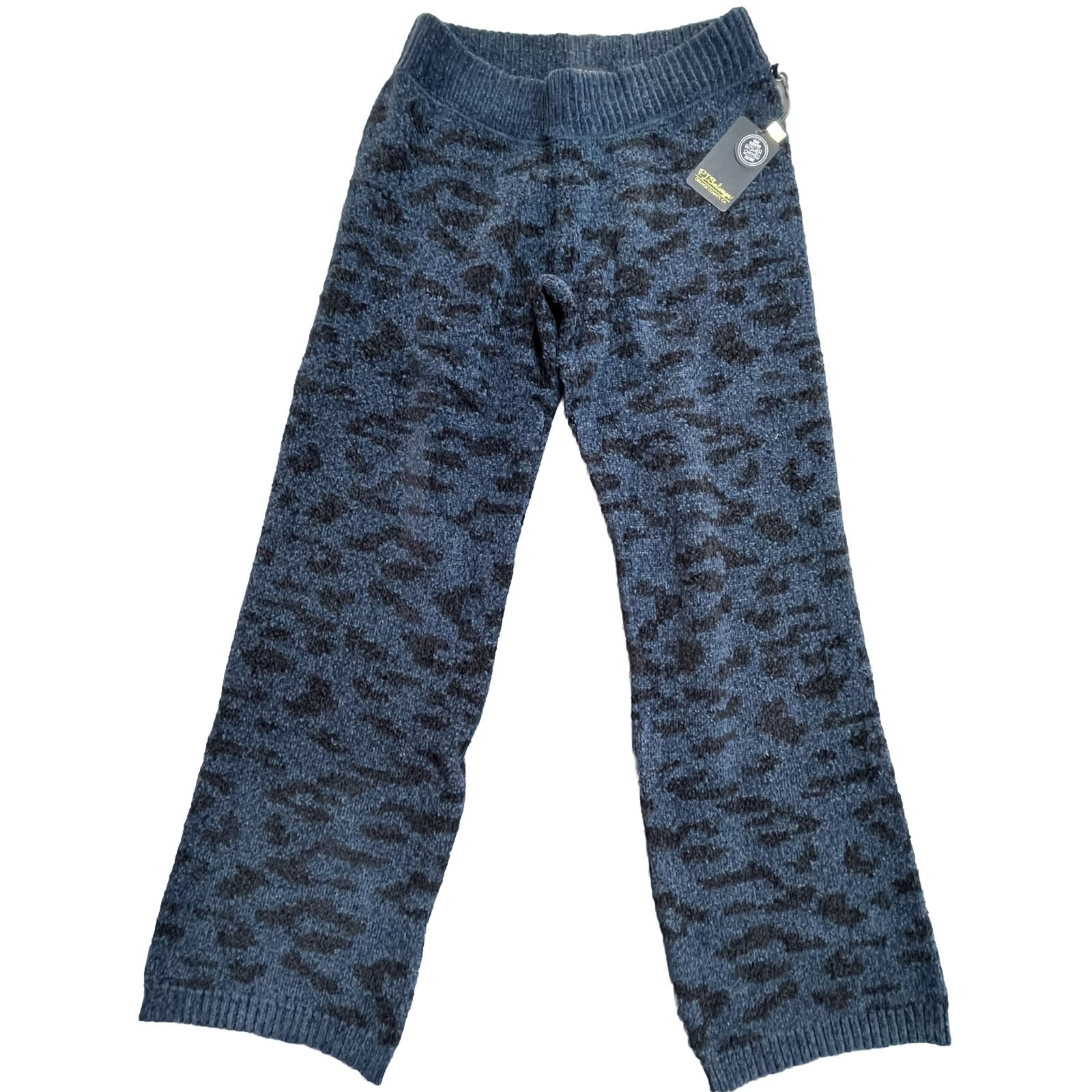 PJ Salvage Womens XS Blue Black Camo Lounge Pants Soft Cozy Pajama