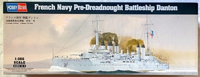 Hobby Boss 86503 French Navy Pre-Dreadnought Battleship Danton 1:350 Zustand 1