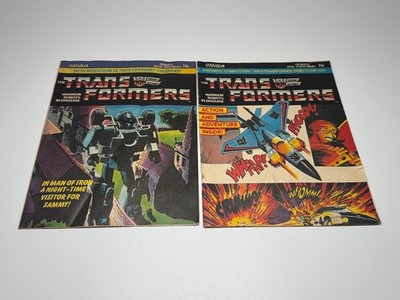 Marvel UK Comics  - The Transformers  Comic - Issues No.10 & 11
