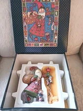 Lang and Wise 1st Edition 1998 Dreamer's Santa Sue Dreamer Vintage Christmas NIB