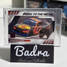 2026 Donruss Racing #PM-CKP Carson Kvapil (MEM) Pedal To the Metal - Red /99