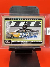 2025 PANINI TURN FOUR CARL EDWARDS AUTO 43/75  #TM-CES