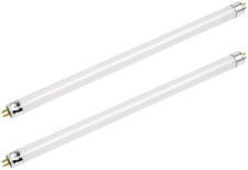 3 LOT - GE -F8T5 CW Fluorescent Tube 12" 8W Watt T5 Mini Bi 2-Pin G5 Warm White