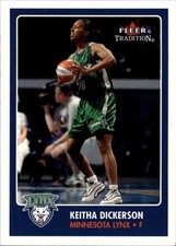 2001 Fleer Tradition WNBA #11 Keitha Dickerson