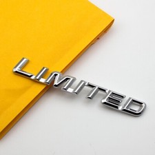 Chrome 3d Metal Limited Edition Emblem Luxury Logo Letter Suv Coupe Badge Decal Chrome 3d Metal Limited Edition Emblem Luxury Logo Letter Suv Coupe Badge Decal