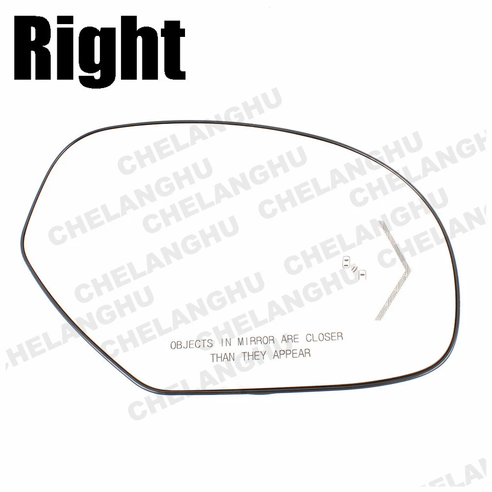 Espejo retrovisor universal de vidrio con flecha intermitente lado derecho para Cadillac Chevrolet Foto 2 de 4