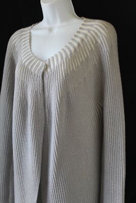 Crea Concept M S 100 % Merino Wool  Cardigan Jacket