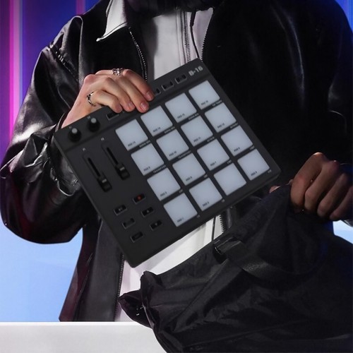 MIDI Keyboard Mini Pad Controller USB MIDI Controller for Music Production - Zdjęcie 10 z 14