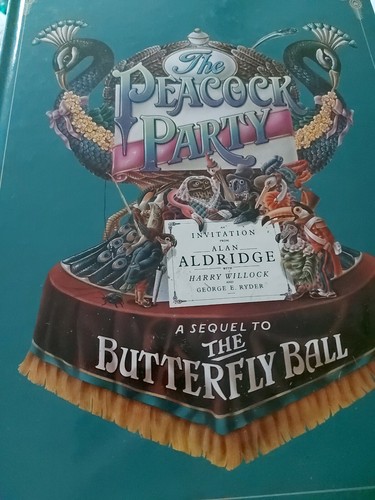 The PEACOCK Party by Alan Aldridge & Harry Willock 1979 Hardback - 第 1/5 張圖片