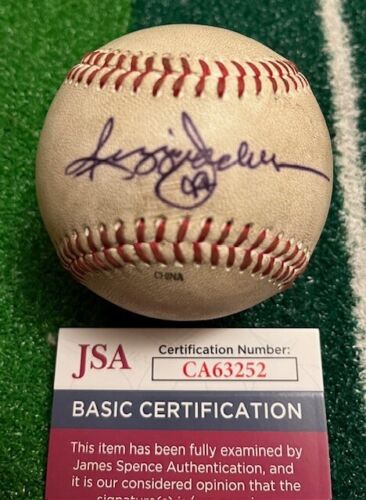REGGIE JACKSON Autographed Signed Rawlings NYPL Baseball JSA COA/HOLO - Picture 2 of 4